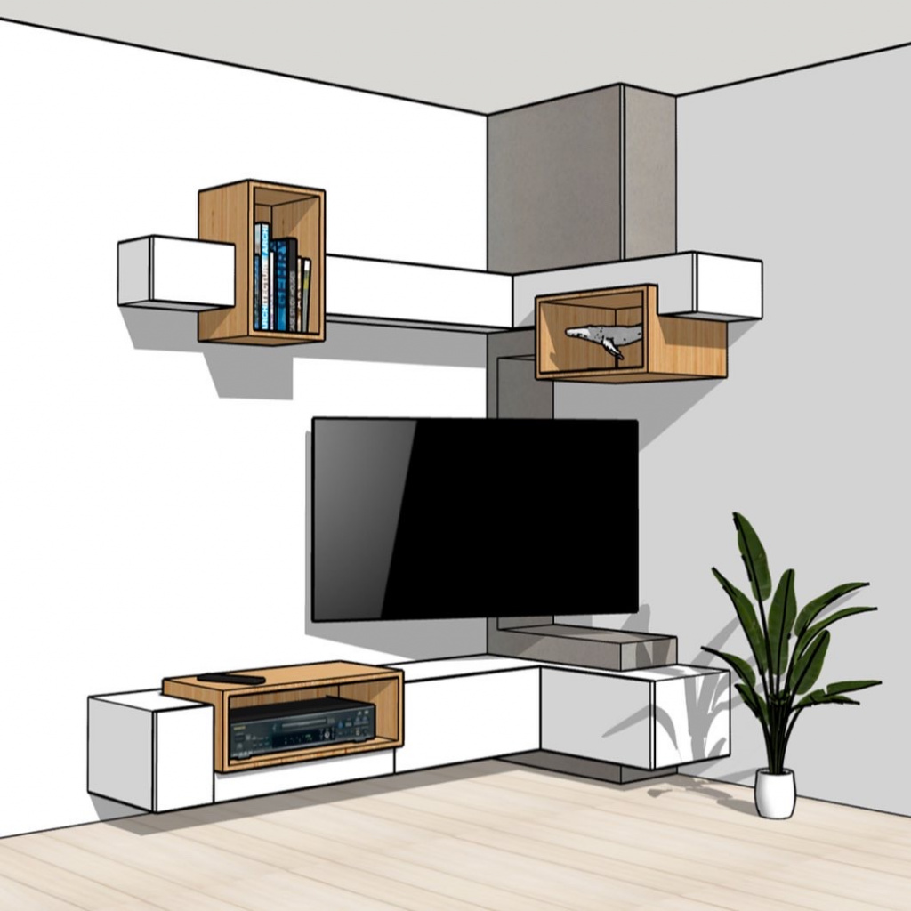 meuble salon fabrication sur-mesure